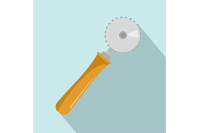 Cut tool icon, flat style