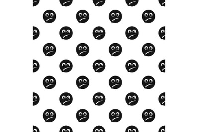 Smile pattern vector seamless