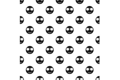 Smile pattern vector seamless