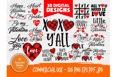 Valentine SVG Bundle, Kids Valentines Day, Love Svg cut file