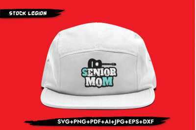 Senior Mom Guitar SVG