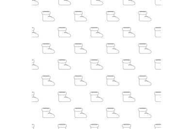 Woman shoes pattern vector seamless