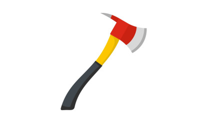 Pickaxe icon, flat style