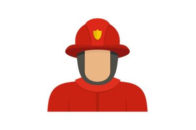 Hero icon, flat style