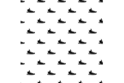 Sneakers pattern vector seamless