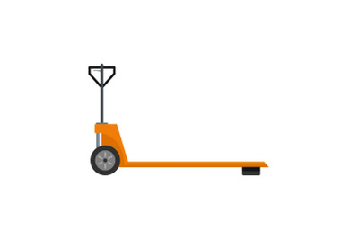 Loader icon, flat style