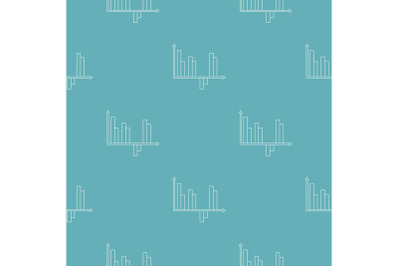 Business diagram pattern vector seamless