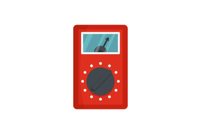 Screen icon, flat style