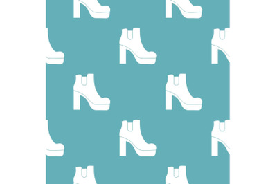 Woman shoes pattern vector seamless