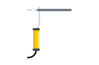 Wrench equipment icon, flat style