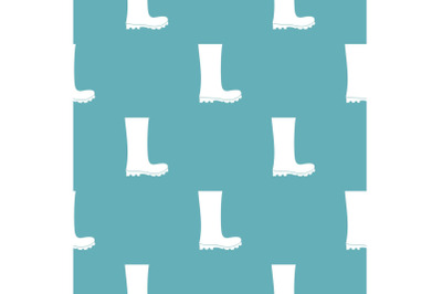 Rubber boots pattern vector seamless