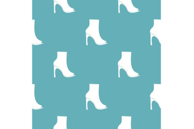 Woman shoes pattern vector seamless