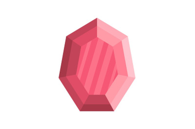 Jewel icon, flat style.