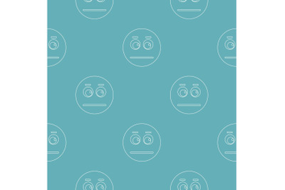 Smile pattern vector seamless