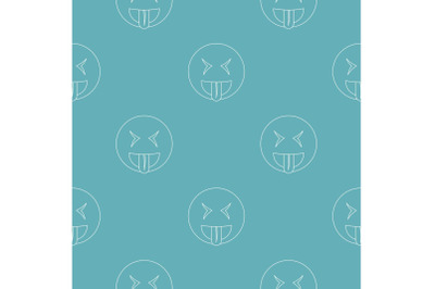 Smile pattern vector seamless