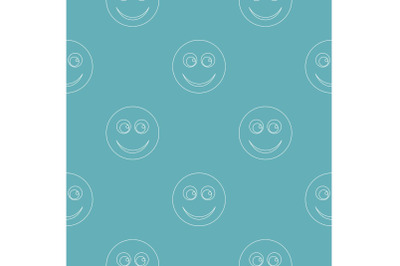 Smile pattern vector seamless
