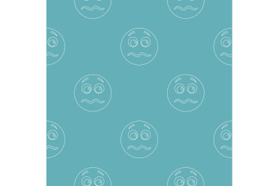 Smile pattern vector seamless