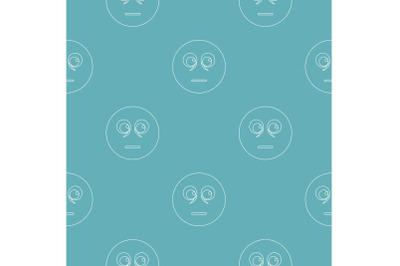 Smile pattern vector seamless