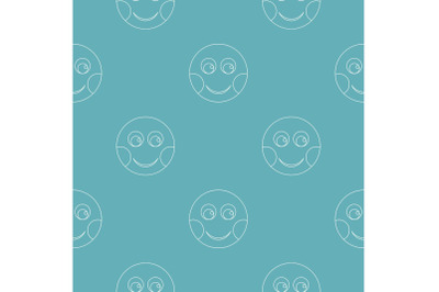 Smile pattern vector seamless