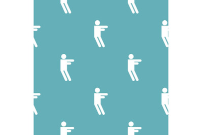 Stick figure stickman pattern vector seamless