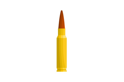 Small bullet icon, flat style