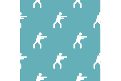 Stick figure stickman pattern vector seamless