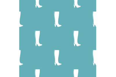 Woman boots pattern vector seamless