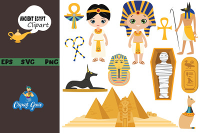 Ancient Egypt clipart &amp;SVG