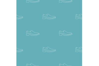 Men shoe pattern vector seamless