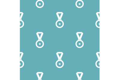 Medal pattern vector seamless