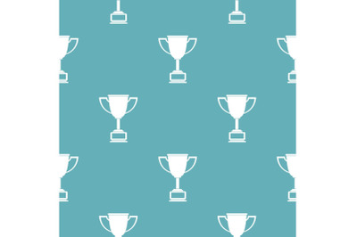 Cup award pattern vector seamless