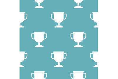 Cup award pattern vector seamless