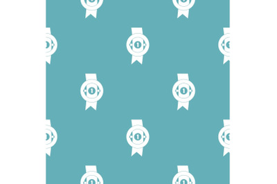 Award ribbon pattern vector seamless