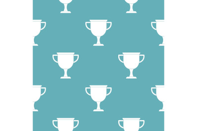 Cup award pattern vector seamless