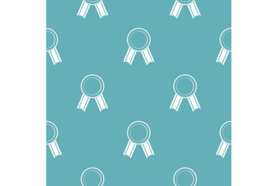 Award ribbon pattern vector seamless