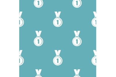 Medal pattern vector seamless