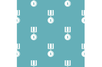 Medal pattern vector seamless