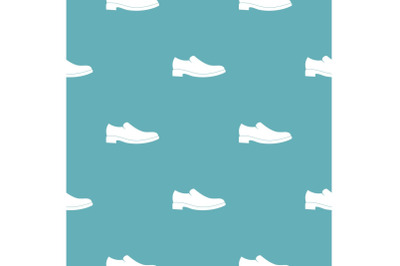 Men shoe pattern vector seamless
