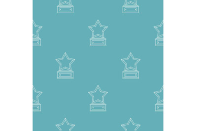 Star award pattern vector seamless