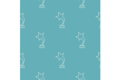 Star award pattern vector seamless