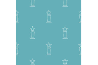 Star award pattern vector seamless