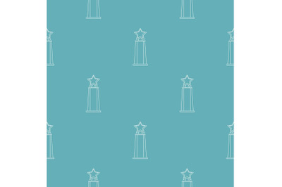 Star award pattern vector seamless