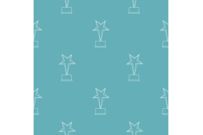Star award pattern vector seamless