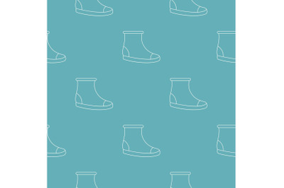 Woman shoes pattern vector seamless