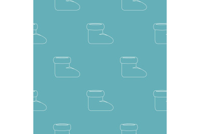 Woman shoes pattern vector seamless