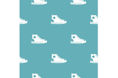 Men shoe pattern vector seamless