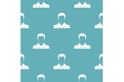Worker avatar pattern vector seamless