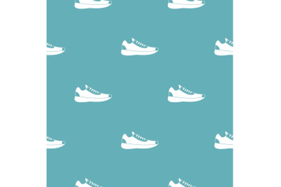 Sneakers pattern vector seamless