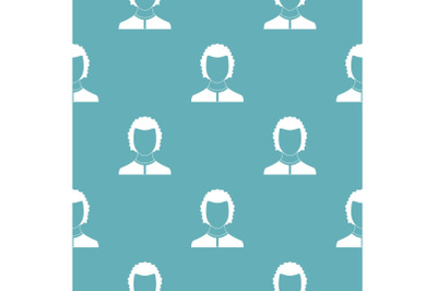 Man avatar pattern vector seamless