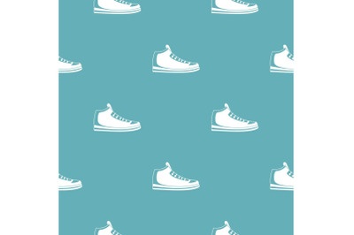 Sneakers pattern vector seamless